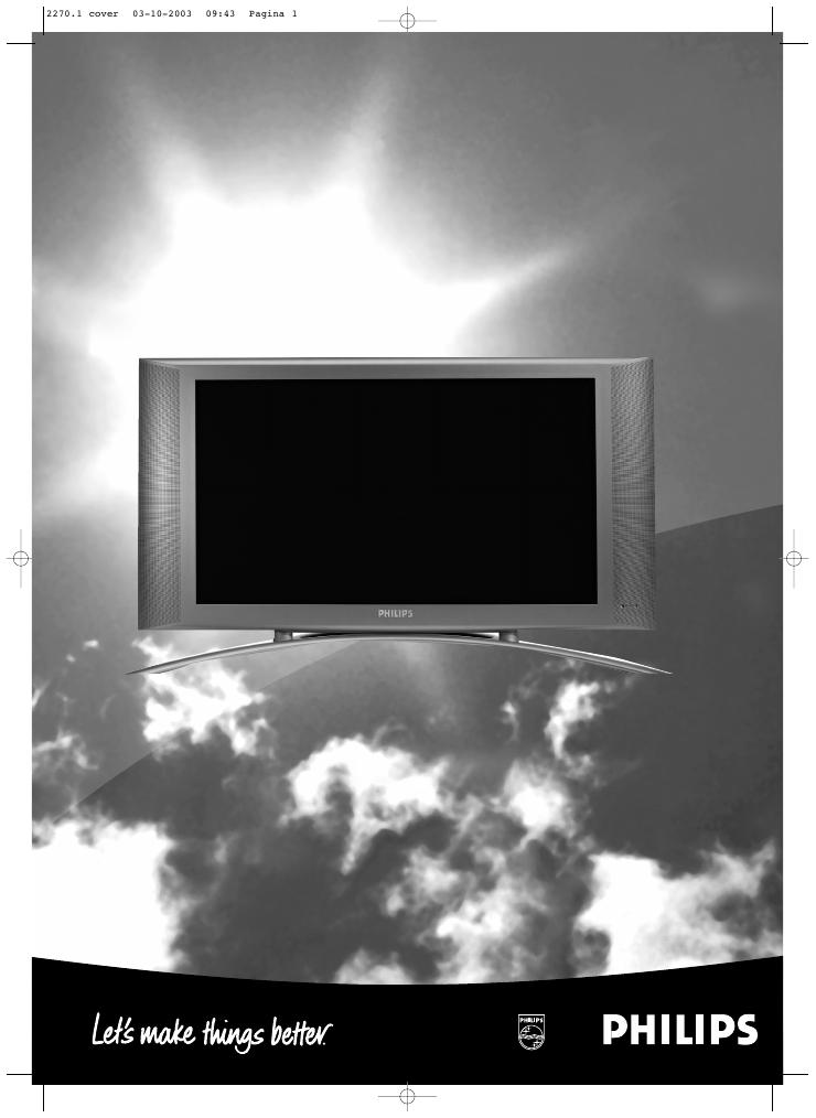 PHILIPS FLAT TV 说明书(2)