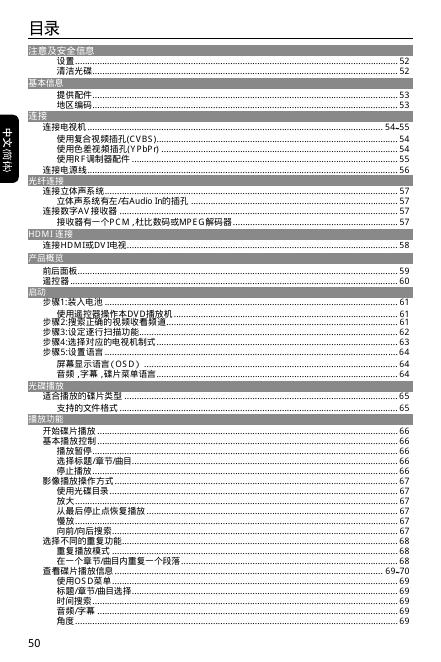 DVD播放机 说明书(2)
