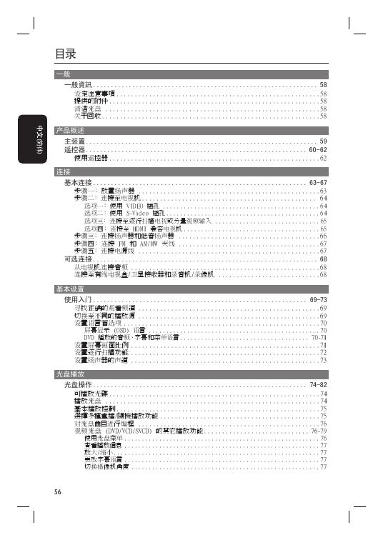 飞利浦 播放机 说明书(3)
