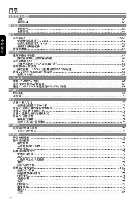DVD播放机 说明书(3)