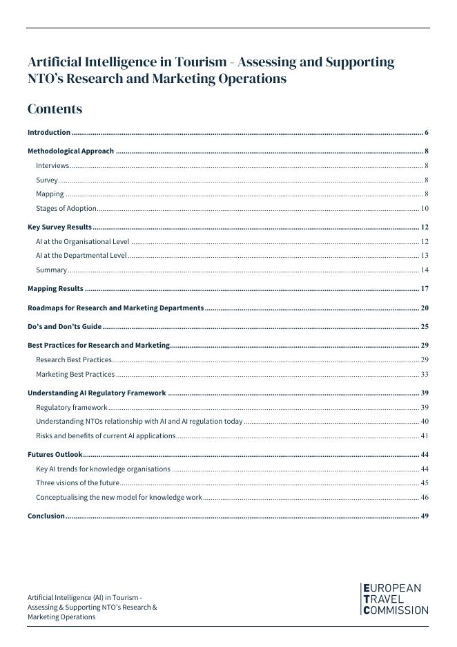 欧洲旅游委员会：2025年旅游业人工智能应用报告：评估并支持NTO的研究与营销运营工作（英文版）_第7页