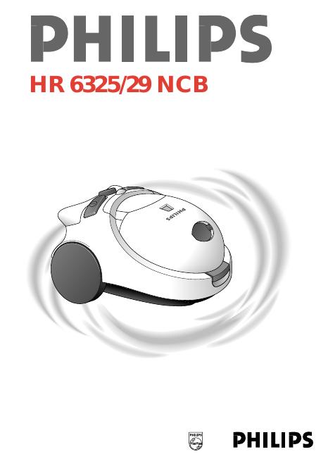 philips HR 6325/29 NCB 说明书