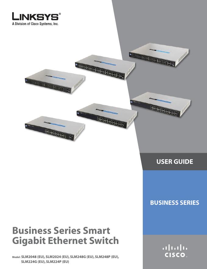 LINKSYS Business Series Smart Gigabit Ethernet Switch 说明书