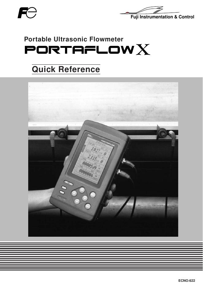 富士电机 PORTAFLOWX 说明书