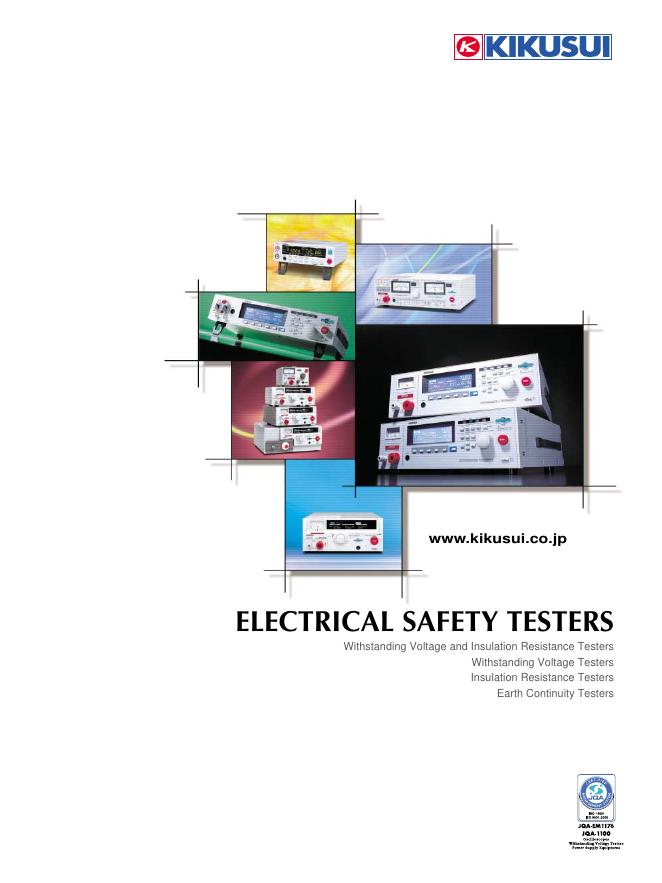 KIKUSUI TOS9201/TOS9200/TOS9221/TOS9220/TOS8870A/TOS5101/TOS5051/TOS5050/TOS5030/TOS5052/TOS7200/TOS6200 说明书