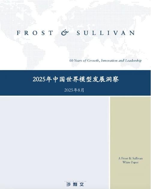 沙利文：2025年中国世界模型发展白皮书海报