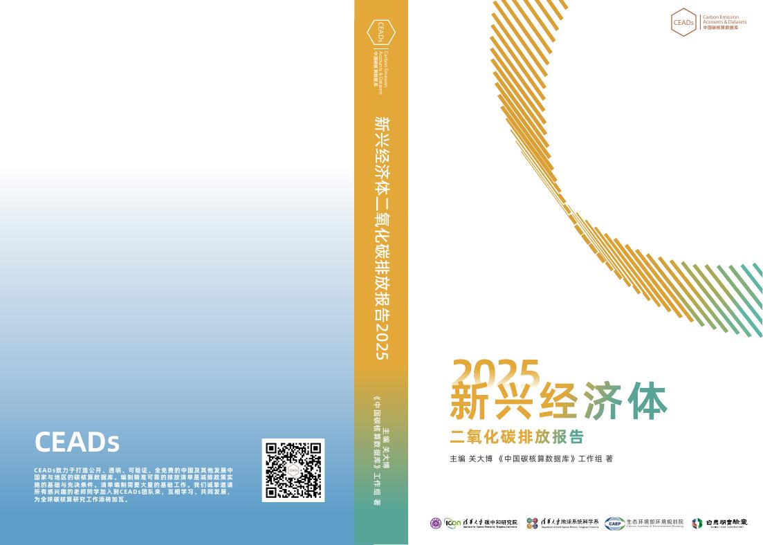 清华大学碳中和研究院：2025年新兴经济体二氧化碳排放报告海报
