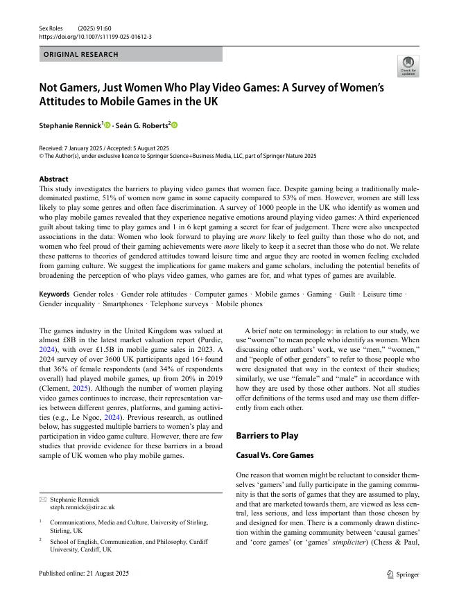 英国女性对手游的态度分析（英文版）
