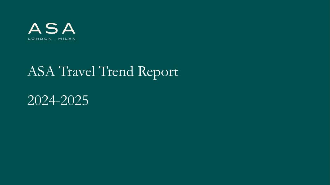 ASA：2024-2025年旅游趋势报告（英文版）海报