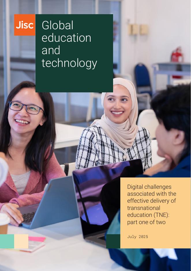JISC：2025全球教育与科技报告：跨国教育有效实施的数字化挑战（英文版）
