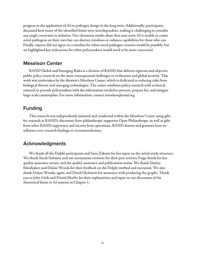 Rand兰德：2025年理解人工智能病原体设计的理论局限性-德尔菲研究的见解报告（英文版）_第4页