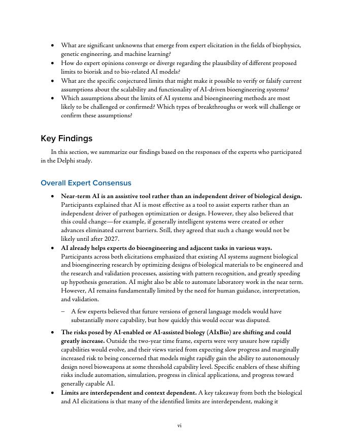 Rand兰德：2025年理解人工智能病原体设计的理论局限性-德尔菲研究的见解报告（英文版）_第6页