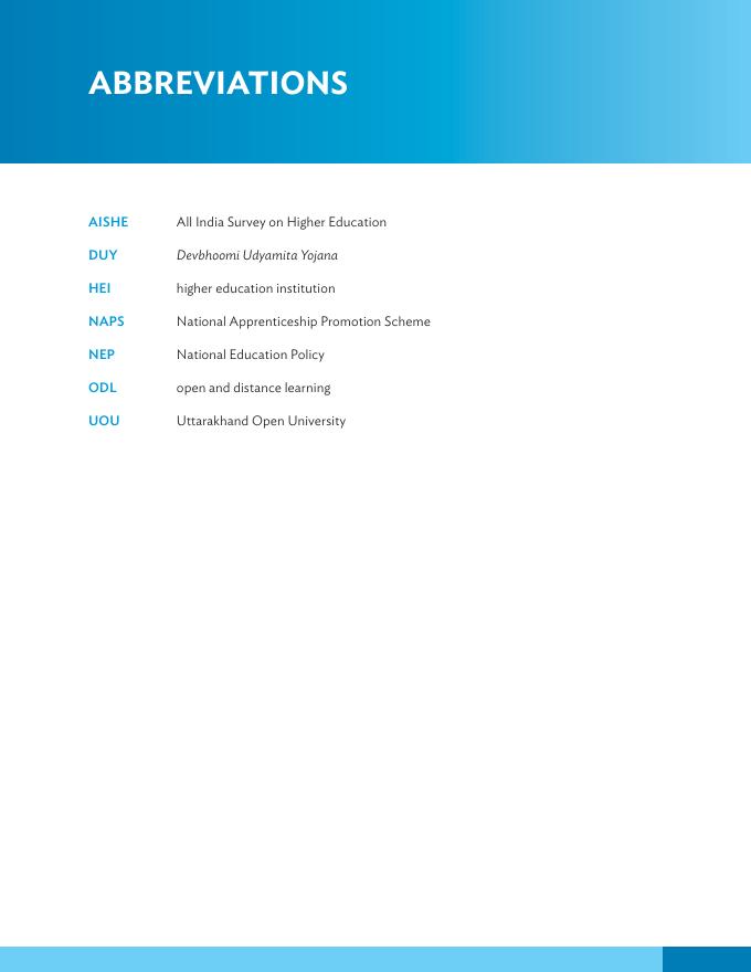 ADB亚洲开发银行：2025年超越学位：印度北阿坎德邦高等教育改革之路报告（英文版）_第9页