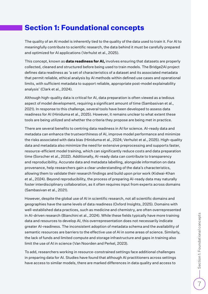 国际科学理事会：2025年科学领域数据与人工智能协同应用研究报告：核心考量（英文版）_第7页