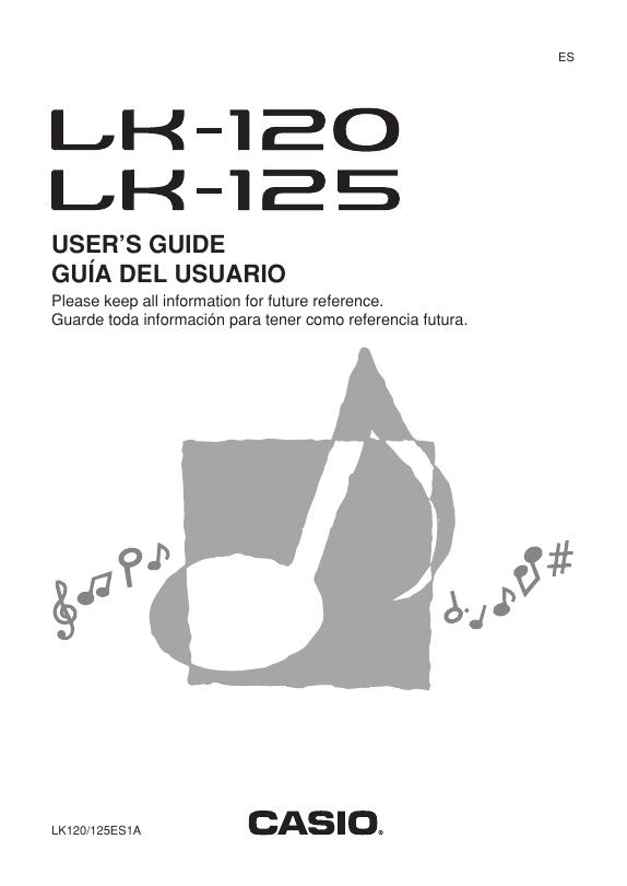 CASIO LK-120/LK-125 说明书(1)