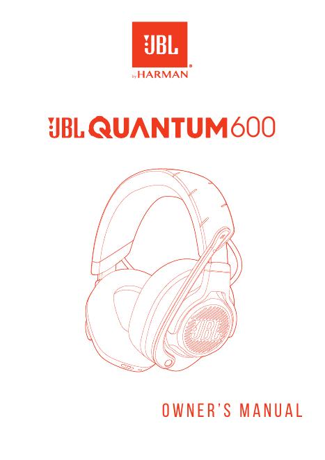 JBL QUANTUM600<em>游戏</em>耳机使用说明书