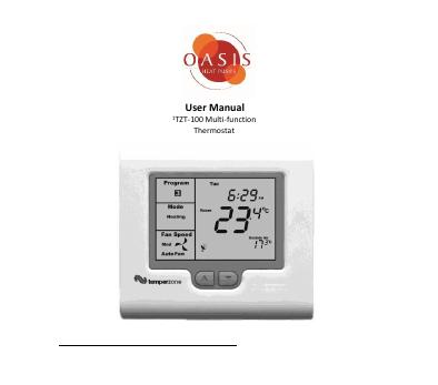 1TZT-100多功能恒温器使用说明