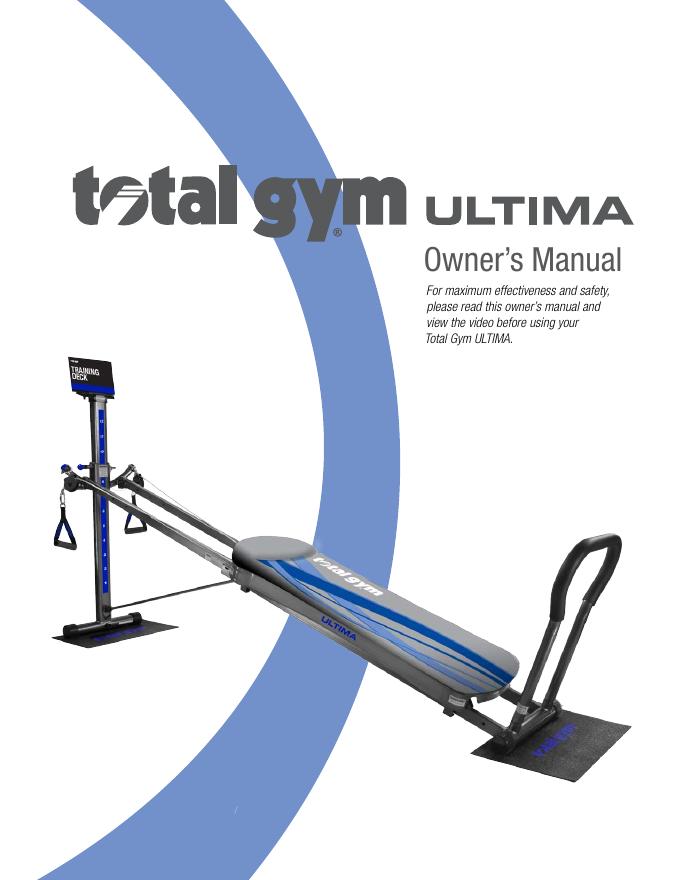 Total Gym ULTIMA使用说明书