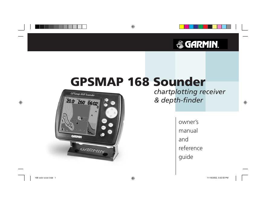 GPSMAP 168 Sounder 说明书