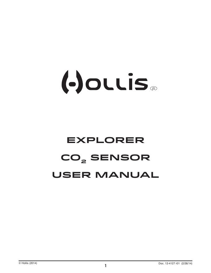 CO2传感器使用说明书