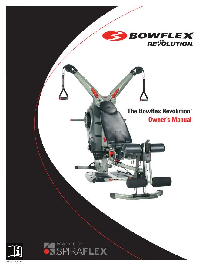 Bowflex Revolution家用健身器说明书
