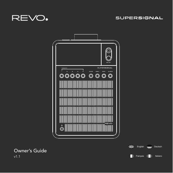 SuperSignal PRESETS 使用说明书