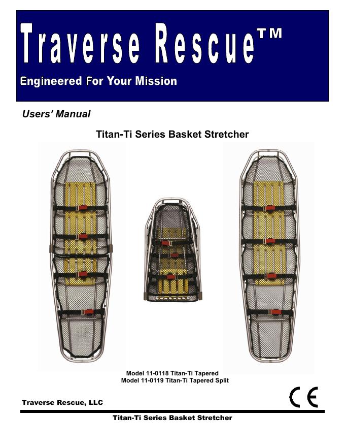 Titan-Ti Series Basket Stretcher说明书