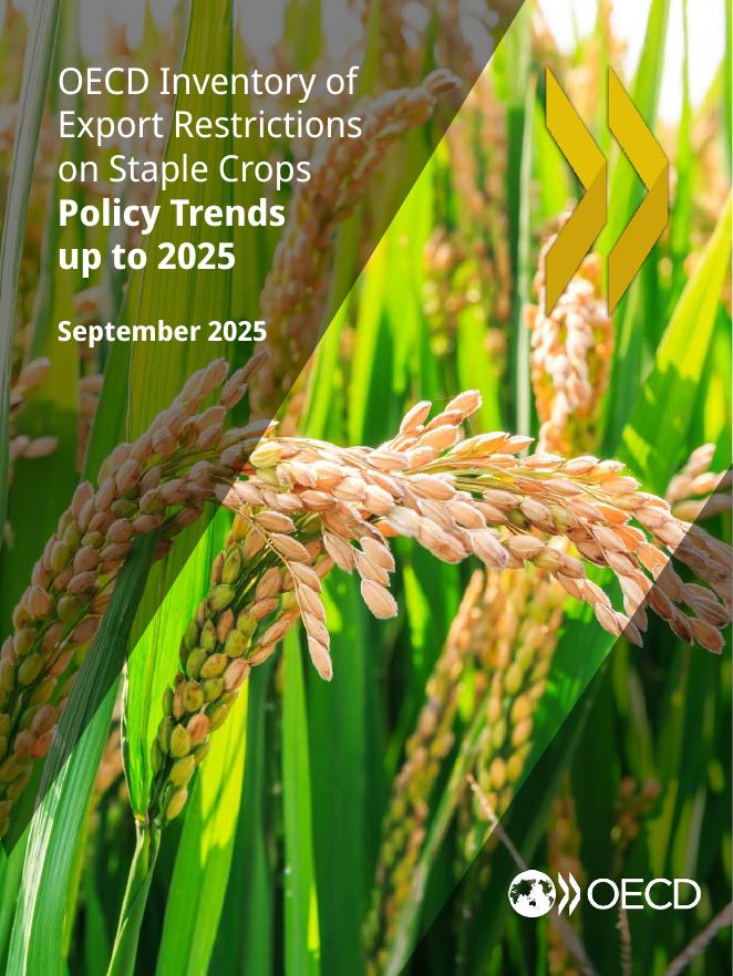 OECD经合组织：主要粮食作物出口限制清单：至2025年政策趋势研究报告（英文版）海报