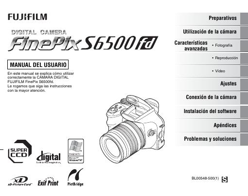 富士胶片 FinePix S6500fd 数码相机使用说明书