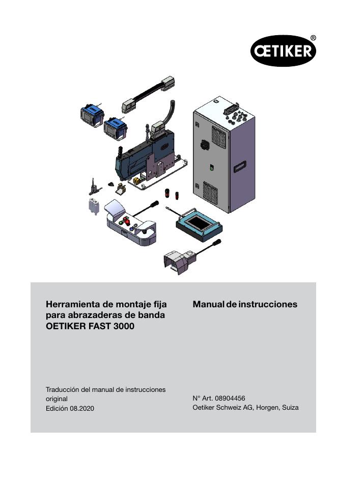Oetiker FAST 3000固定式安装工具说明书