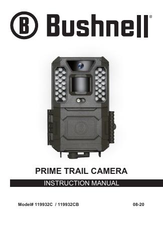 Bushnell Prime Trail Camera 使用说明书