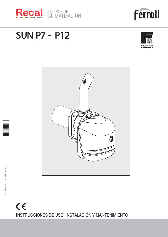 SUN P7-P12使用、安装和维护说明