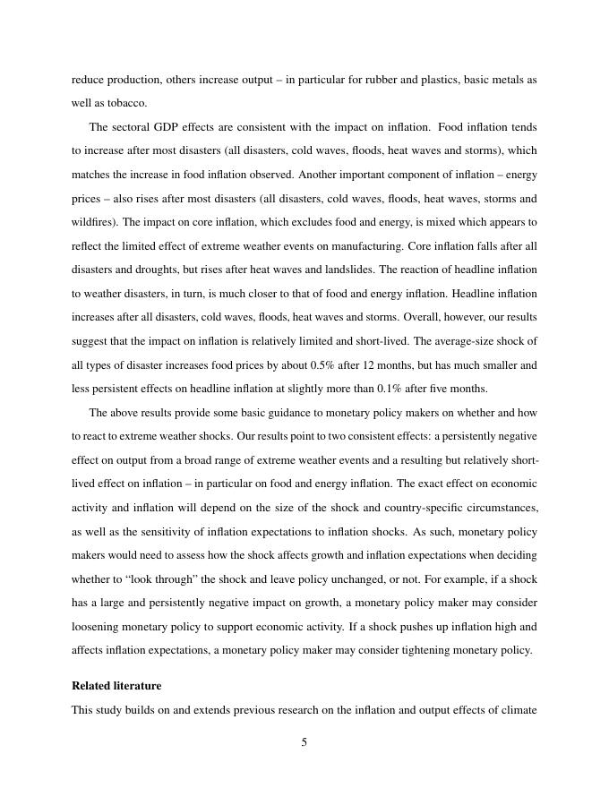 国际清算银行：天气灾害的宏观经济影响：全球和部门分析（英文版）_第7页