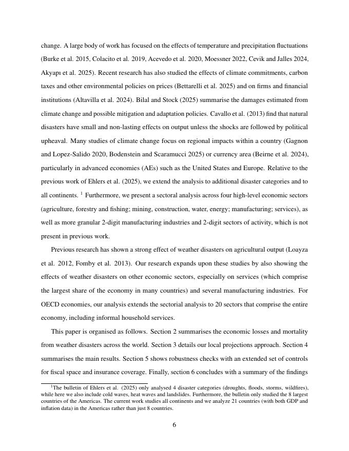 国际清算银行：天气灾害的宏观经济影响：全球和部门分析（英文版）_第8页