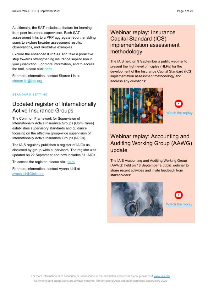 国际保险监督官协会（IAIS）：2025年9月国际人工智能与统计学会通讯报告（英文版）_第7页