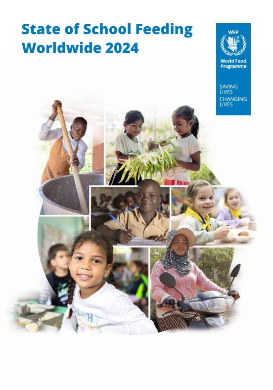 WFP：2024年全球学校供餐状况报告（英文版）海报