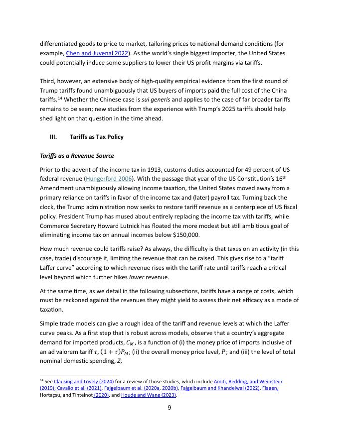 彼得森经济研究所：关税作为财政政策（英文版）_第10页