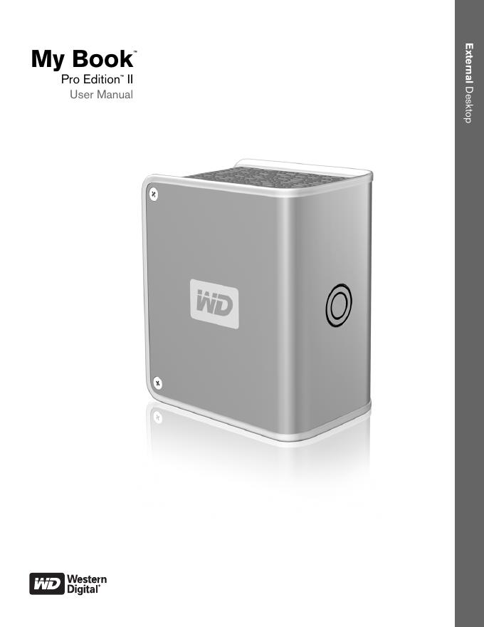 Western Digital My Book Pro Edition II 用户手册