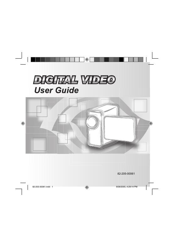 数码摄像机 用户手册(3)