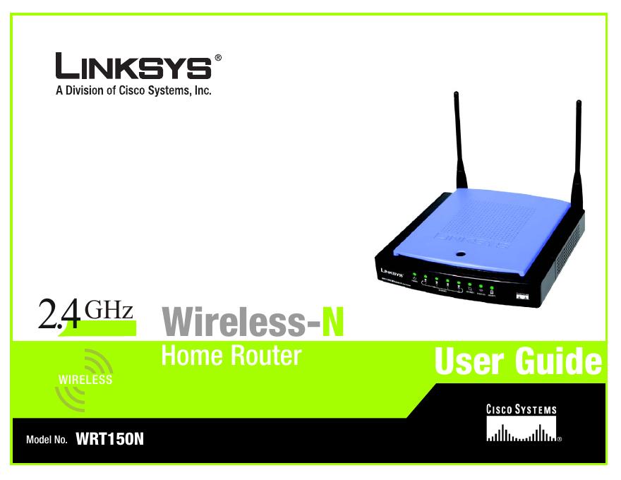 LINKSYS WRT50N路由器 用户手册