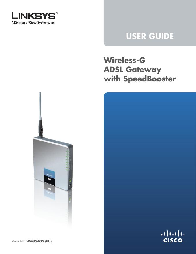 LINKSYS WAG54GS（EU）用户手册