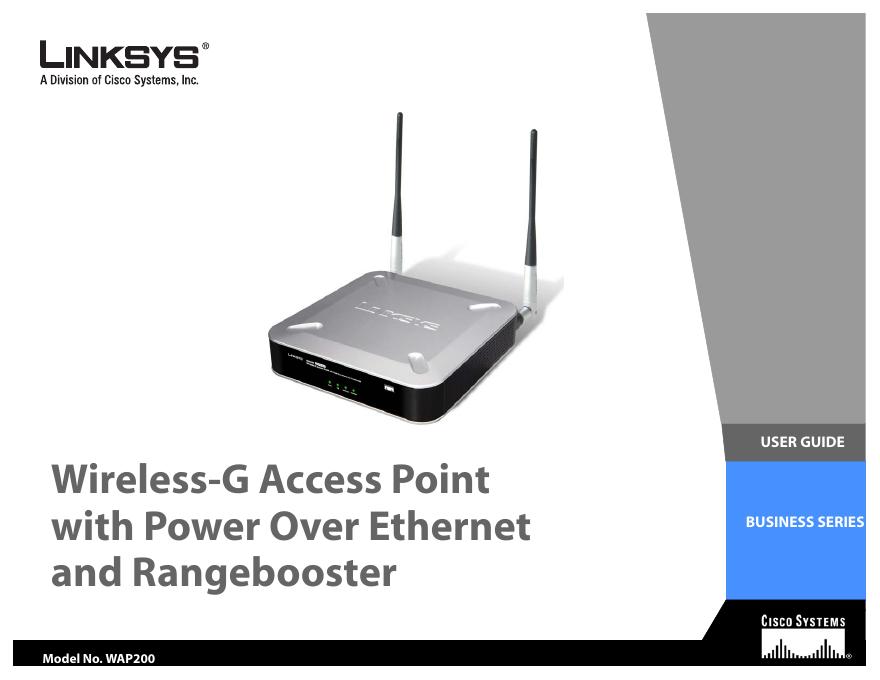 LINKSYS WAP200 用户手册