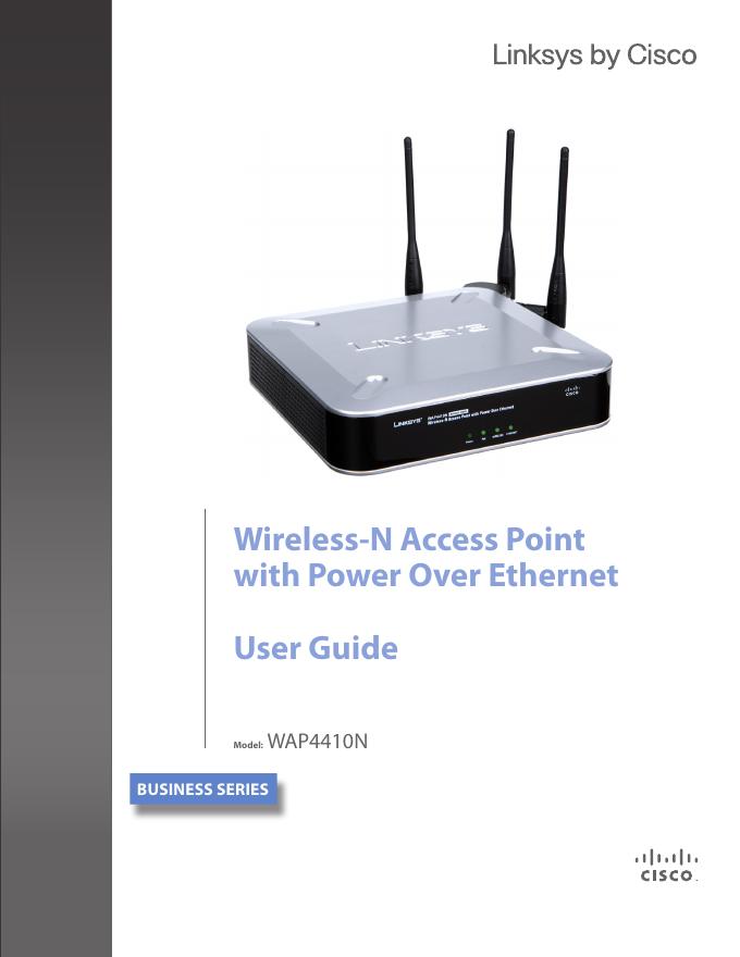 LINKSYS WAP4410N 用户手册