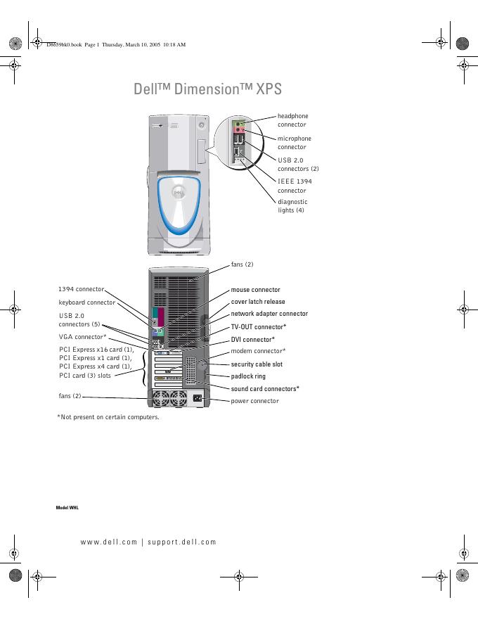Dell Dimension XPS 用户手册