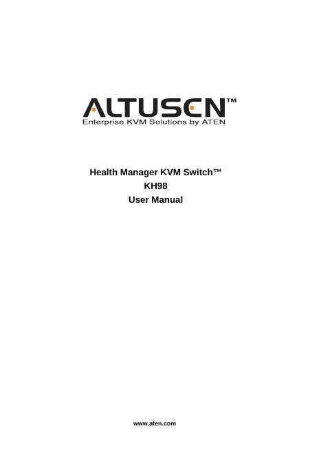 ATEN KH98 用户手册