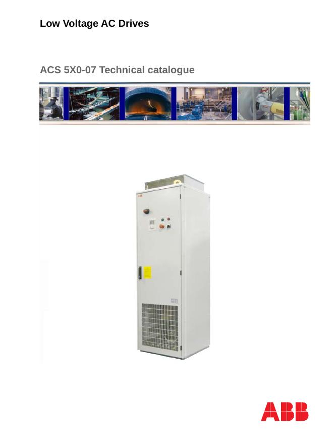 ABB ACS 5X0-07 用户手册