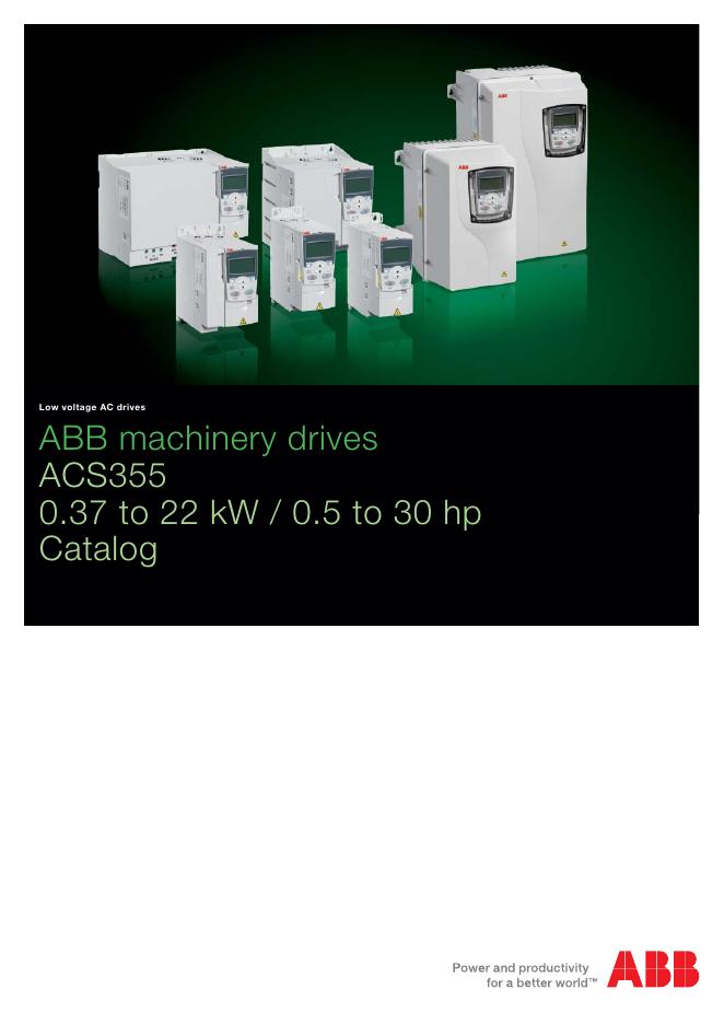 ABB ACS355 变频器 用户手册