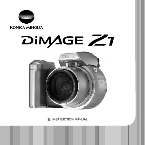 KONICA MINOLTA DiMAGE Z1 使用手册