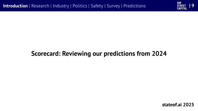 Air Street Capital：2025年人工智能现状报告（英文版）_第10页