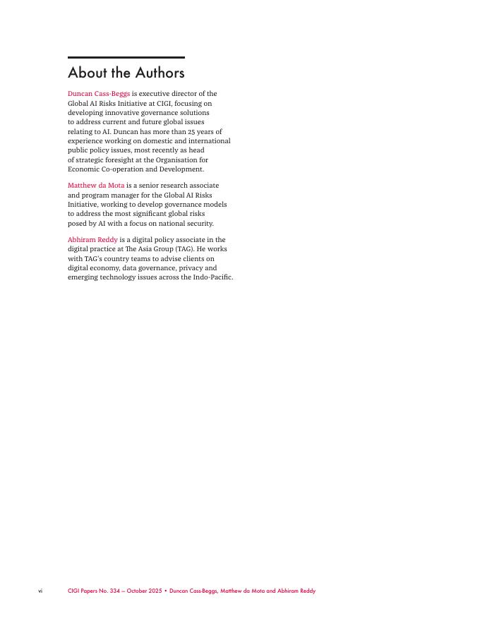 加拿大国际治理创新中心CIGI：联合国际人工智能实验室：设计考虑（英文版）_第6页